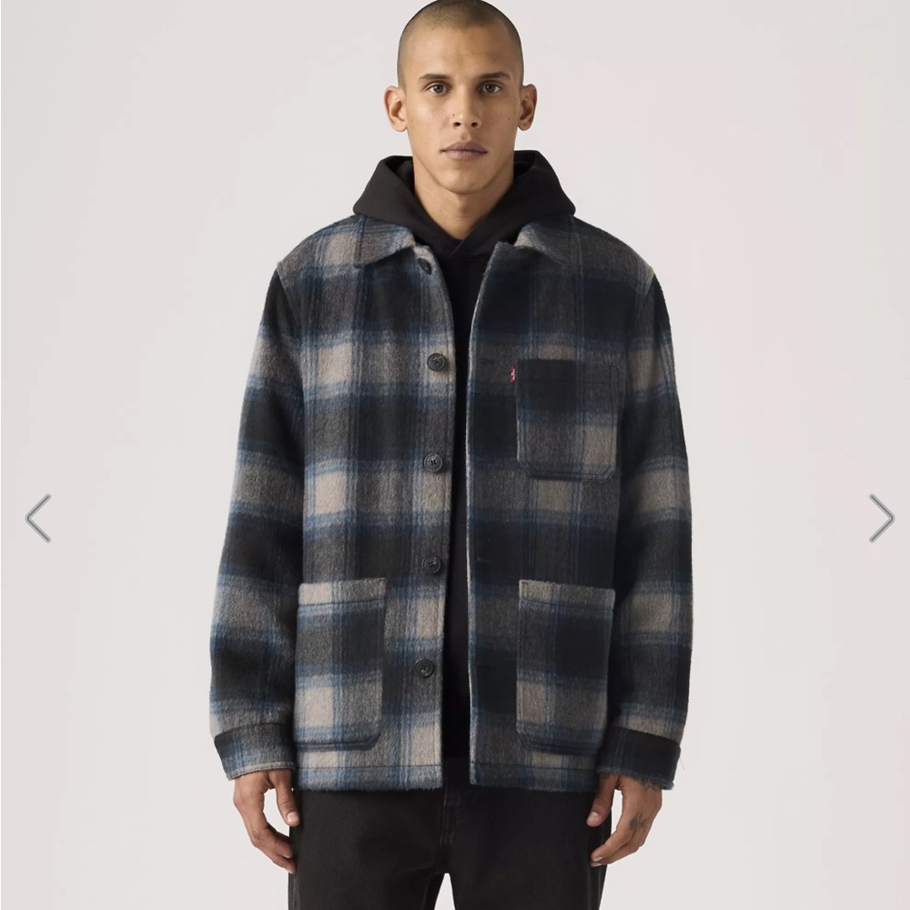 NWT LEVIS WOOL BLEND CHORE JACKET